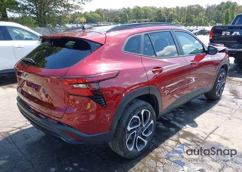 2024 Chevrolet Trax Fwd 2Rs из США, поврежденный, VIN KL77LJE28RC209663